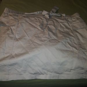 Skirt with shorts under